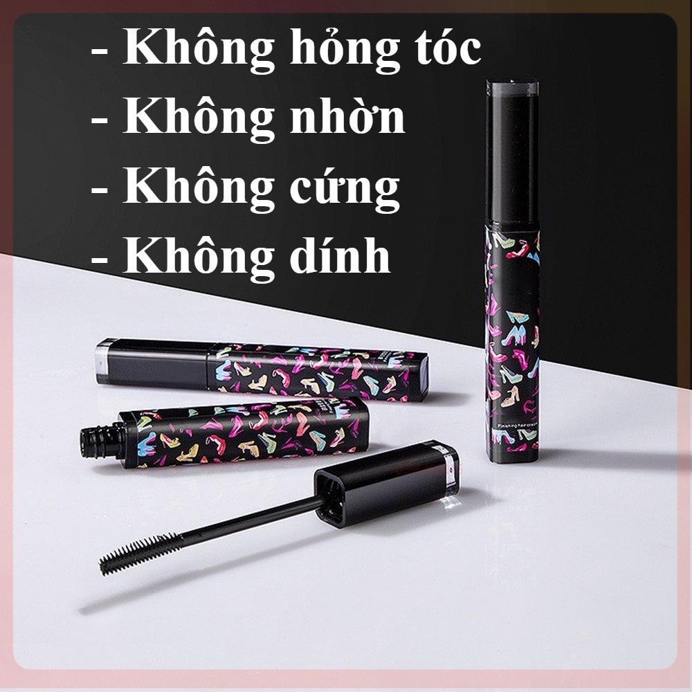 Lọ Chải tóc Mascara tạo kiểu tóc đẹp vuốt tóc con gọn vào nếp phụ kiện mini, Làm Gọn Tóc Tơ