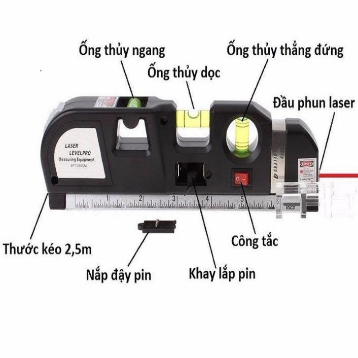 Thước đo khoảng cách bằng tia Laser Nivo Pro3 tiêu chuẩn cao - Thước laze Nivo đa năng