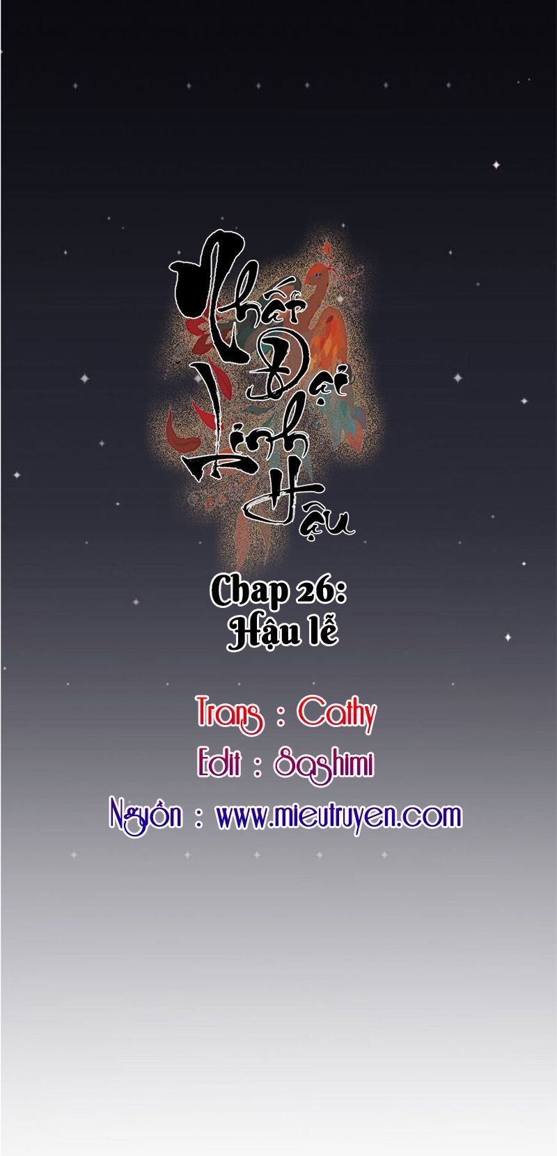 nhất đại linh hậu chapter 26 1