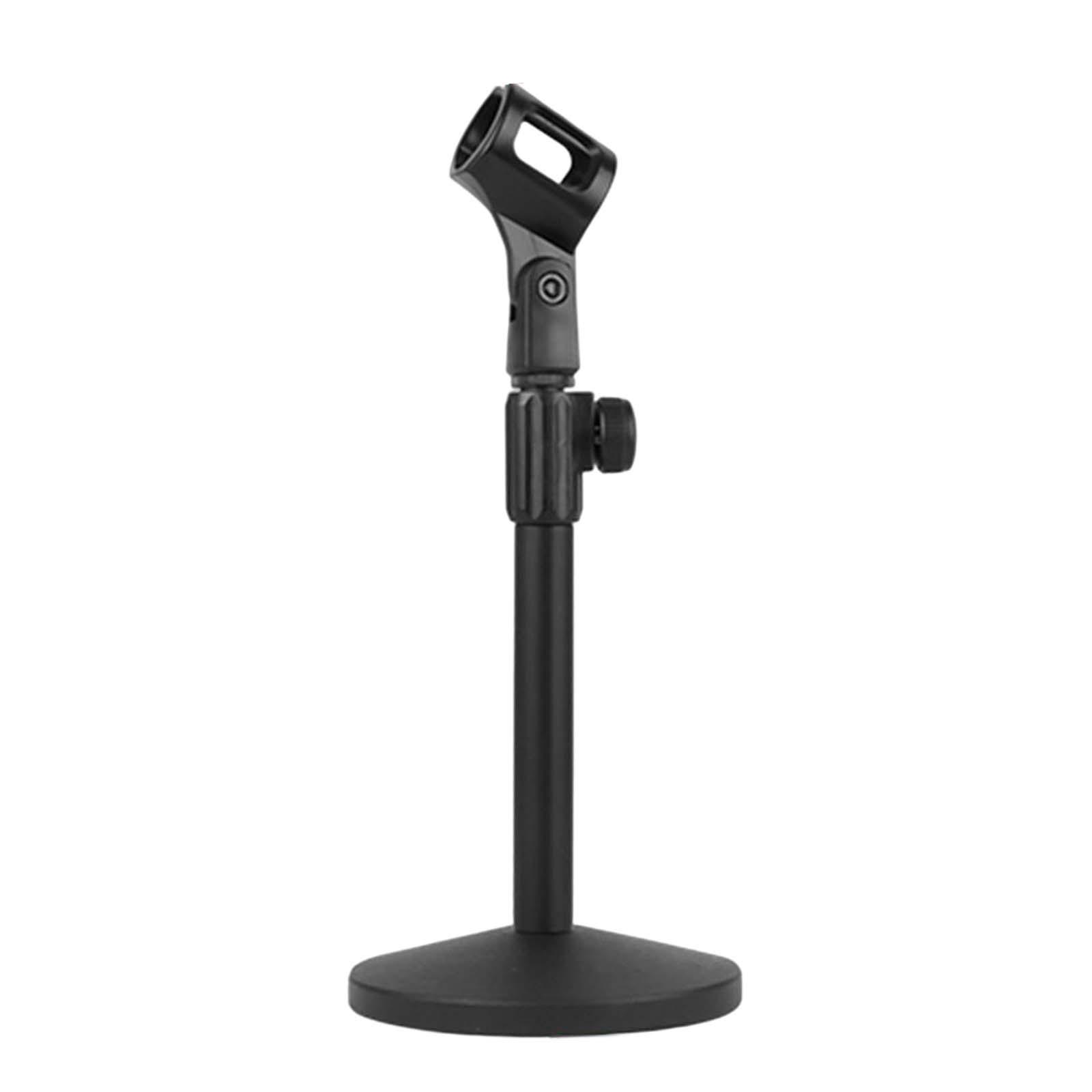 Desktop Microphone Stand Metal Adjustable Table Mic Stand for Concert Stage Performance