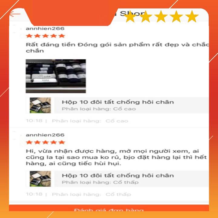 Hộp 10 đôi tất chống hôi chân hàng xuất Nhật BT01