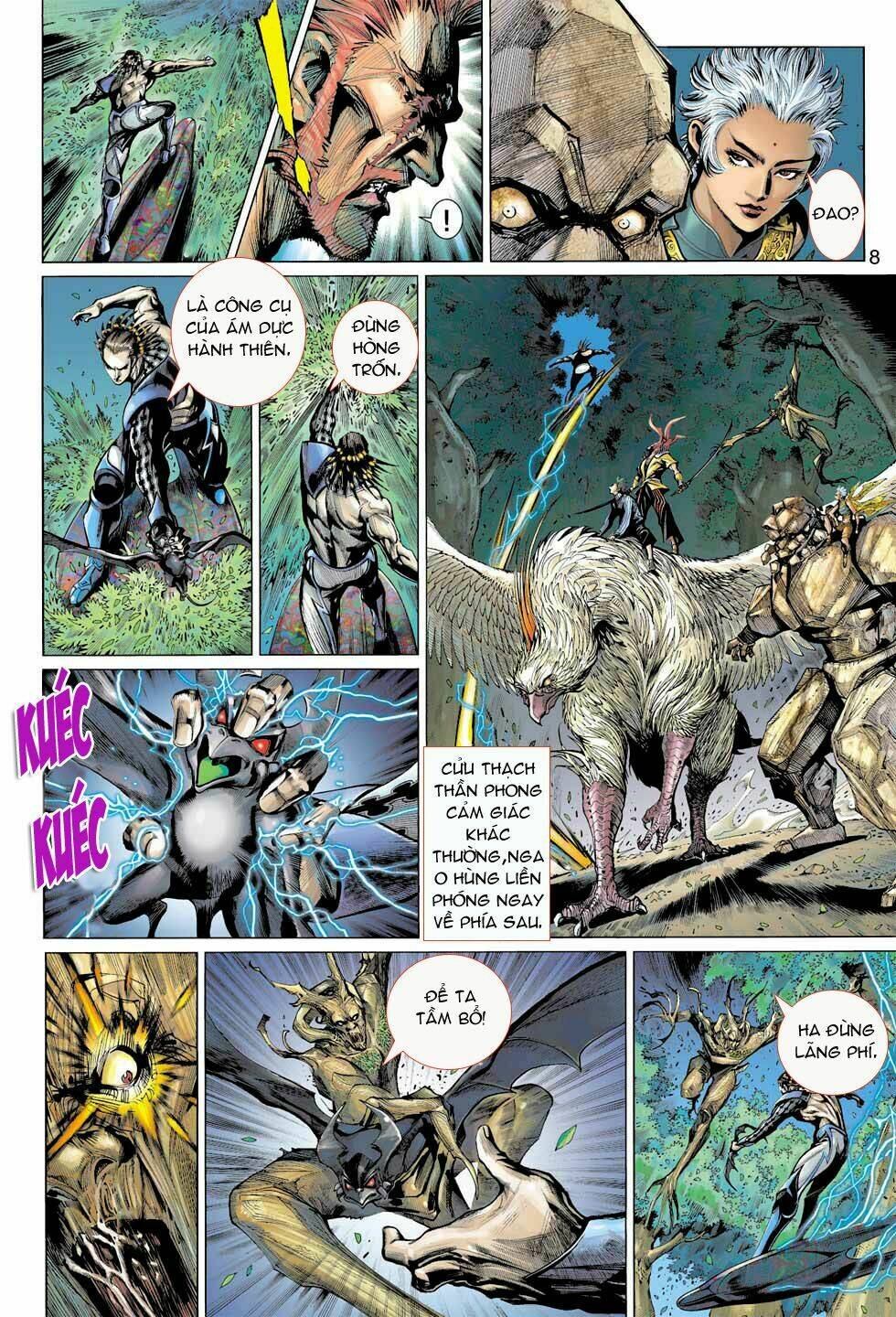 thần binh 4 chapter 8 8