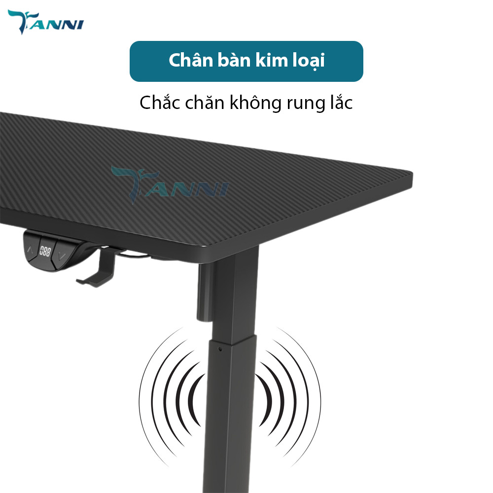 Bàn Công Thái Học Ergonomic Nâng Hạ Chiều Cao Tanni MG1 ,Bàn Nâng Hạ Tự Động Làm Việc Mọi Tư Thế Cao Cấp Nhập Khẩu