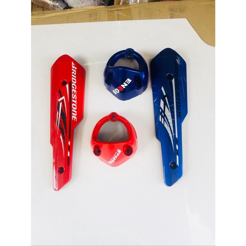 BỘ ỐP PÔ NGẮN VÀ CHỤP ĐUÔI PÔ XE EXCITER 150