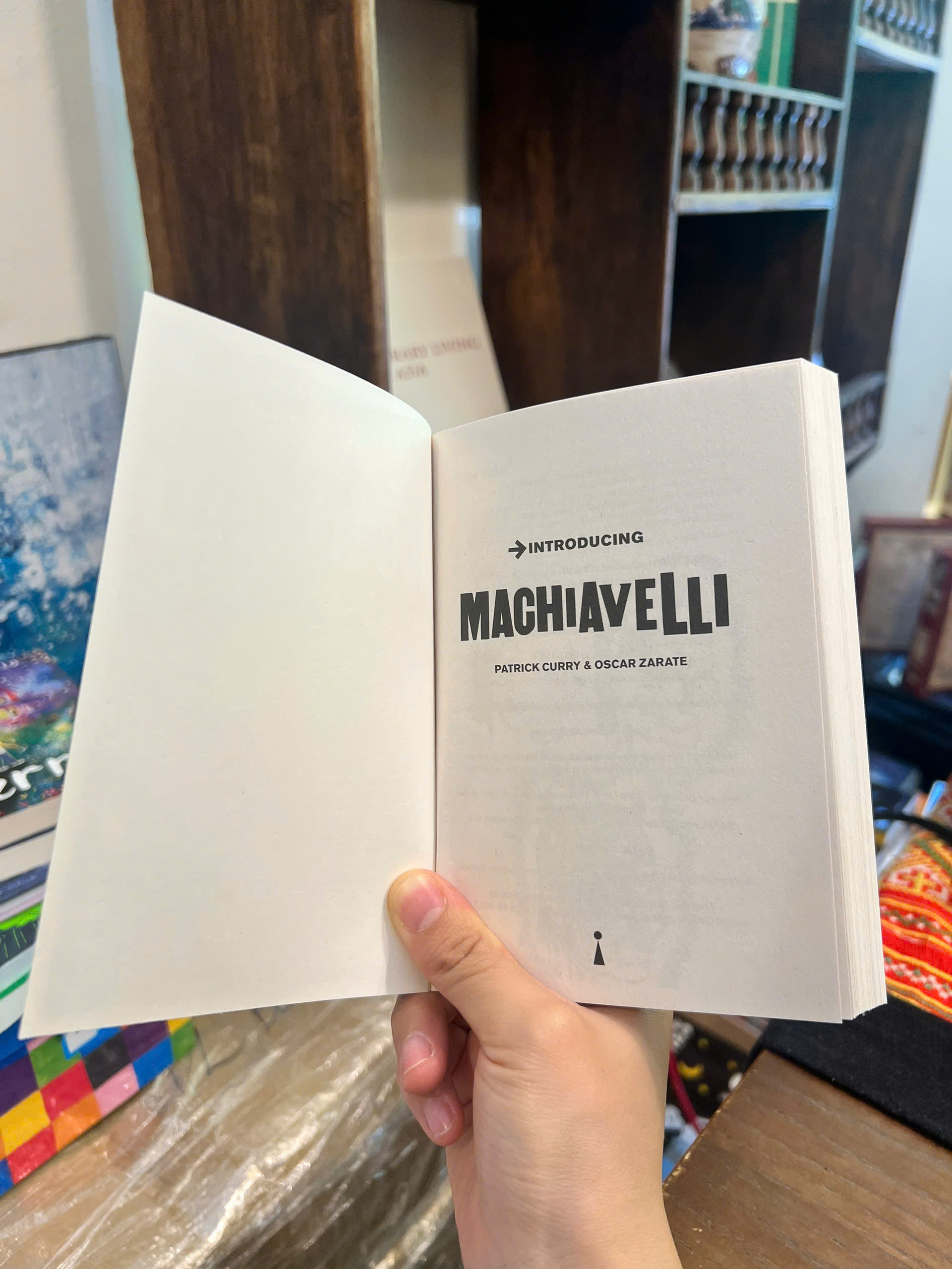 Sách - Introducing Machiavelli: A Graphic Guide | Philosophy / Biography / Ngoại văn Nhập khẩu