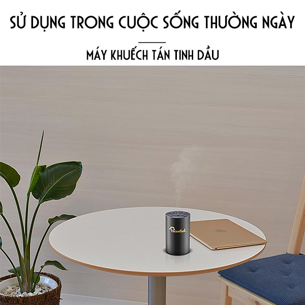 Máy Khuếch Tán Tinh Dầu VSL19 Vscential  Tặng Kèm 2 Chai Tinh Dầu 10ml