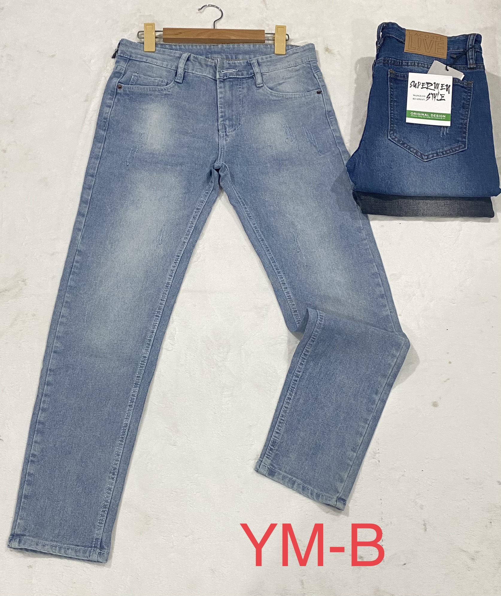 Quần jean Nam dài cao cấp có size 28-32 . Vải dày và co giãn