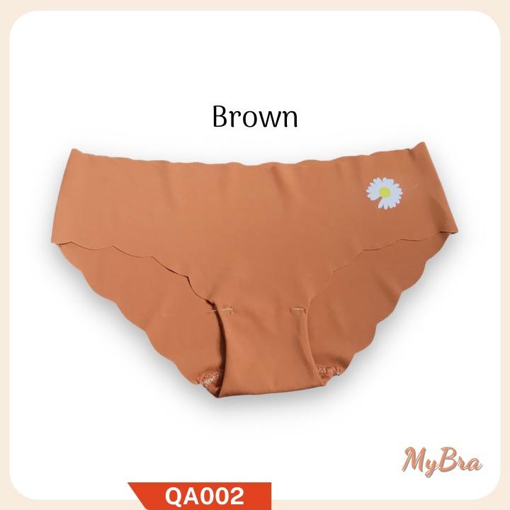 Quần Lót Không Viền Kháng Khuẩn Chất Su Mịn Thoáng Mát MYBRA QA002