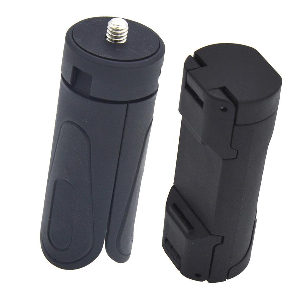 Handle Stabilizer Mini Table Top Stand Tripod + Universal Phone Holder Black