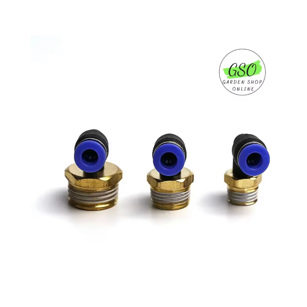 Đầu nối nhanh góc PL 4mm 6mm 8mm 10mm 12mm / Khớp nối nhanh / Nối nhanh phun sương ống 4 6 8 10 12