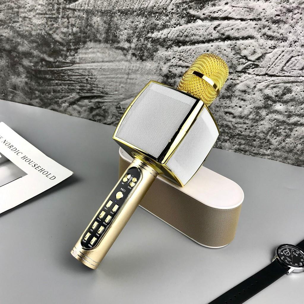 Micro Karaoke bluetooth YS 95 kết bluetooth Không Dây, Tích Hợp Loa Bass  Dùng Hát Tại Nhà Hoặc Livetream, BH: 6 THÁNG