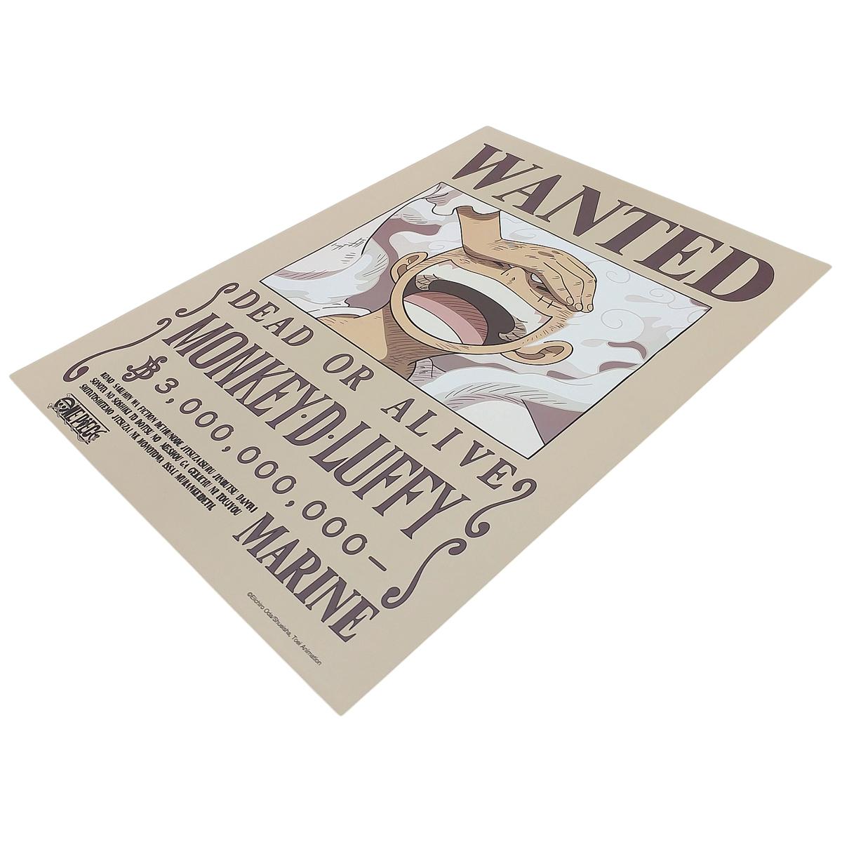 Poster One Piece V2 - Lệnh Truy Nã Luffy - TeenBox