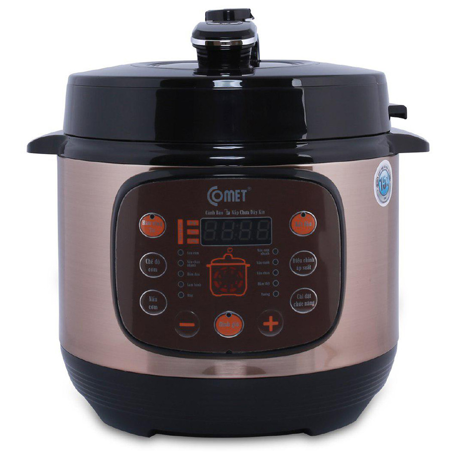 Nồi Áp Suất Điện Nắp Gài Comet CM6155 - Hàng Chính Hãng