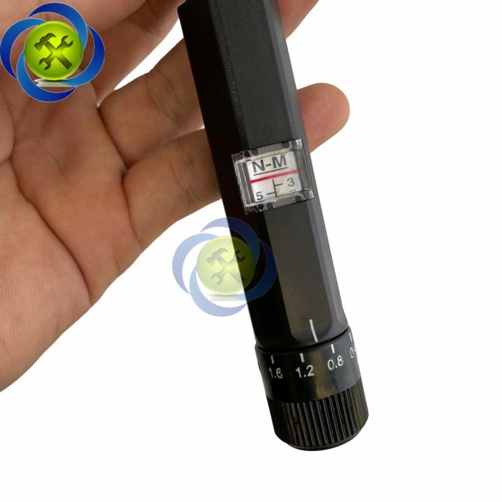 Cần siết lực 1/4 (3-15Nm) LICOTA AQW-N2015V có đồng hồ dài 197mm