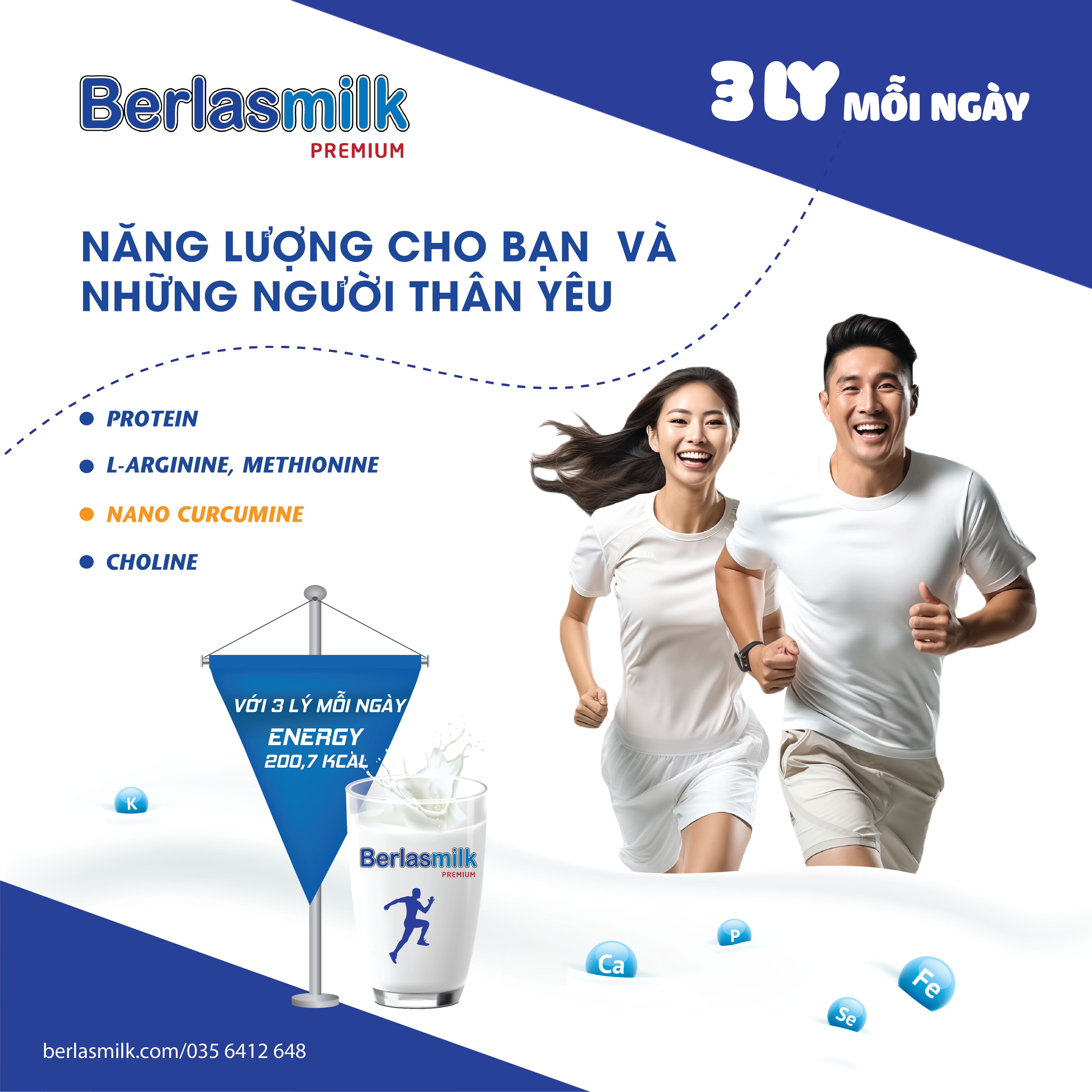 SỮA DINH DƯỠNG CAO CẤP BERLASMILK PREMIUM 400 - 800g