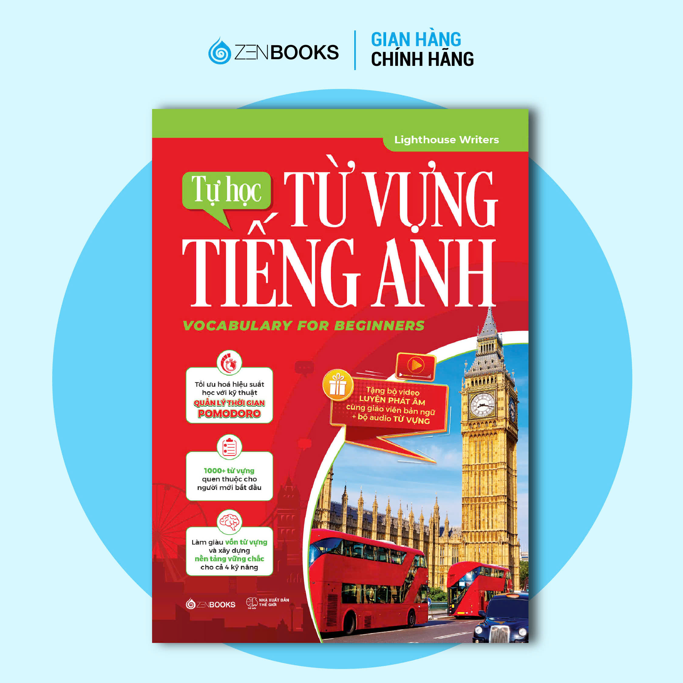 Sách - Tự Học Từ Vựng Tiếng Anh - Dành Cho Người Mới Bắt Đầu &amp; Mất Gốc