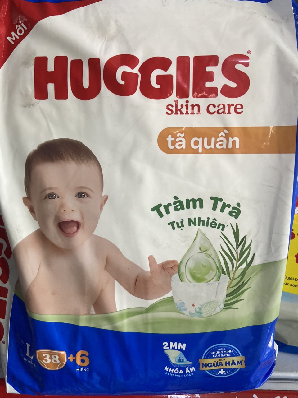 Tã Quần Huggies Dry L38 -Hsd Luôn mới