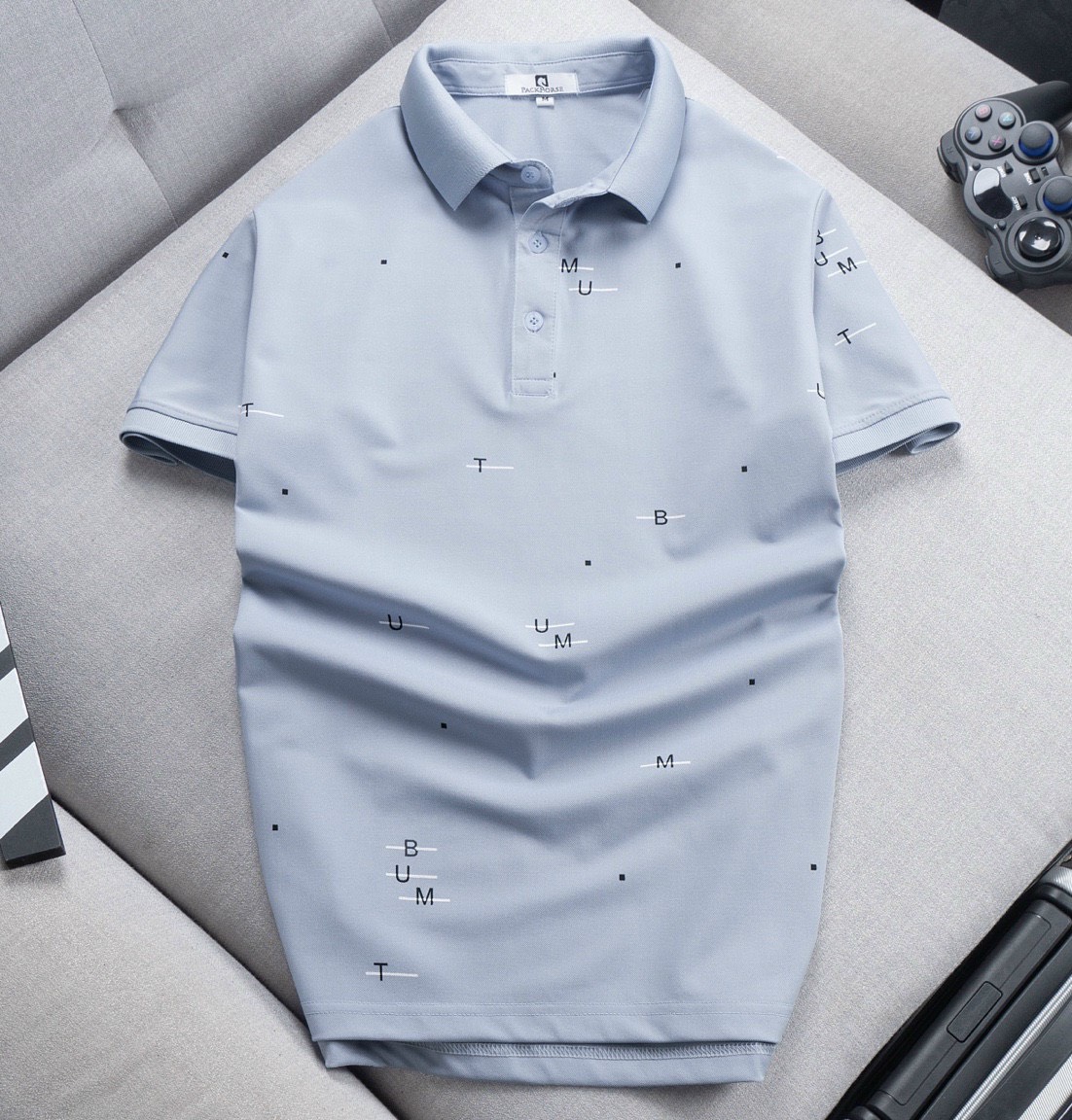 Áo thun polo nam, áo thun cá sấu nam hoạ tiết có cổ bẻ trẻ trung niên big size 3xl CB17