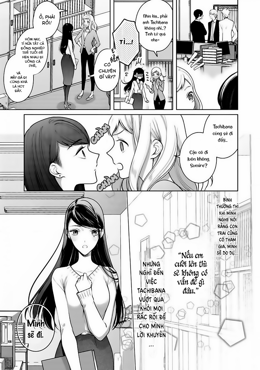 ôm em đi tachibana-kun! người tình đầu tiên của tôi lại là tên đồng nghiệp đẹp mã đó ư? chapter 3.1 8