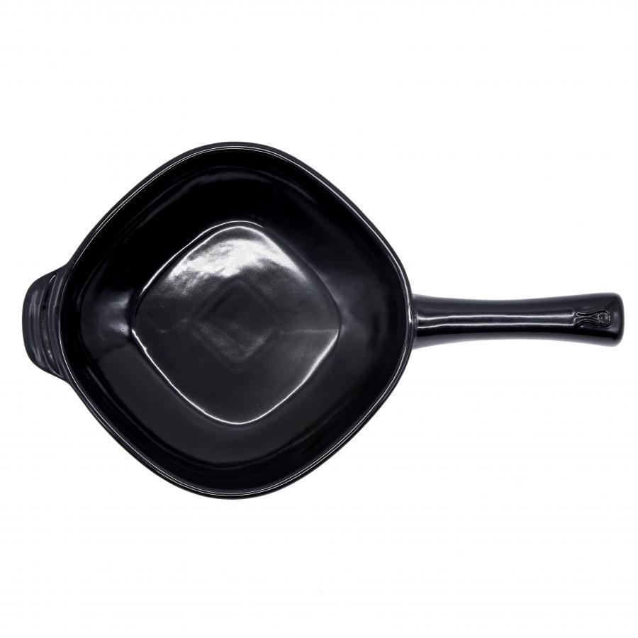 Chảo sứ vuông Royalcooks đường chéo 26.5cm – Màu đen