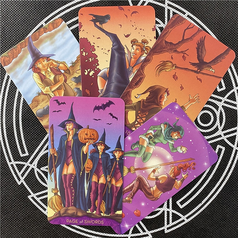 Bài Tarot Teen Witch Tarot Tặng Đá Thanh Tẩy