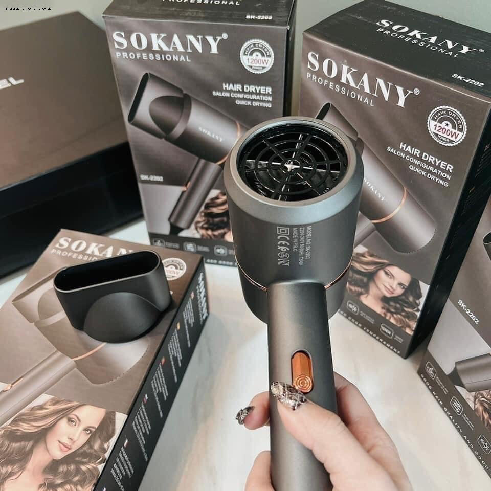 Máy Sấy Tóc 2 Chiều Nóng Lạnh Công Suất Lớn 1200W Nhanh Khô, , Tạo Kiểu, Chăm Sóc Tóc Chuẩn Salon Kèm Mỏ Vịt