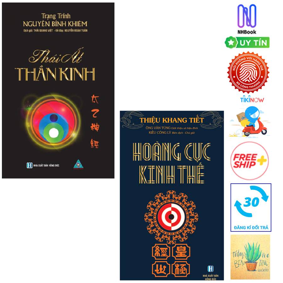Combo Thái Ất Thần Kinh + Hoàng Cực Kinh Thế