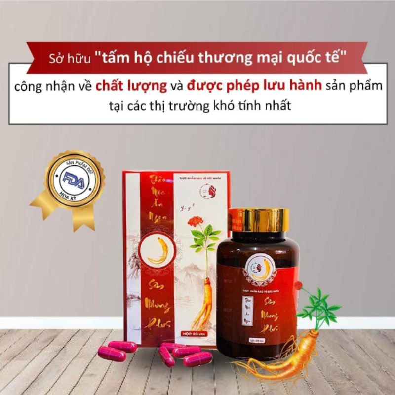Combo 2 Hộp Viên Thảo Mộc Ăn Ngon Sâm Nhung Plus Giúp Ăn Ngon Ngủ Sâu Cải Thiện Hệ Tiêu Hoá Hỗ Trợ Tăng Cân An Toàn Hiệu Quả