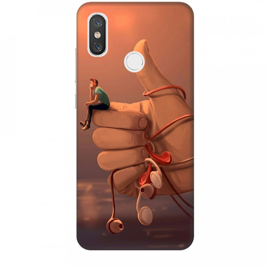 Ốp lưng dành cho điện thoại XIAOMI MI 8 Cô Đơn Mình Anh