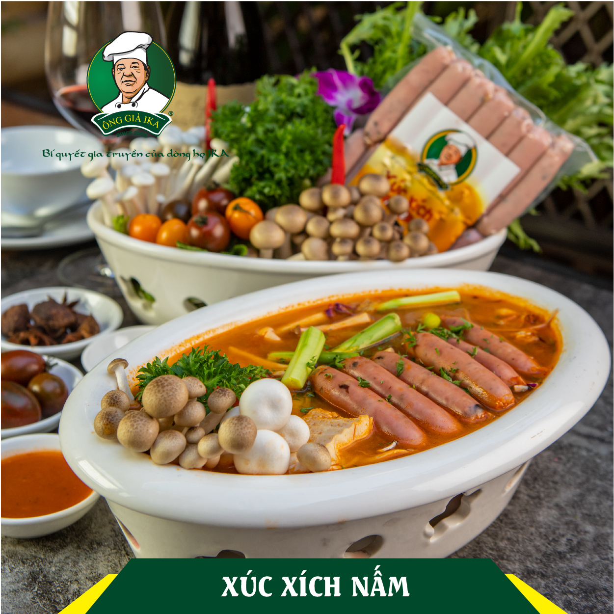 Xúc xích Nấm 400g