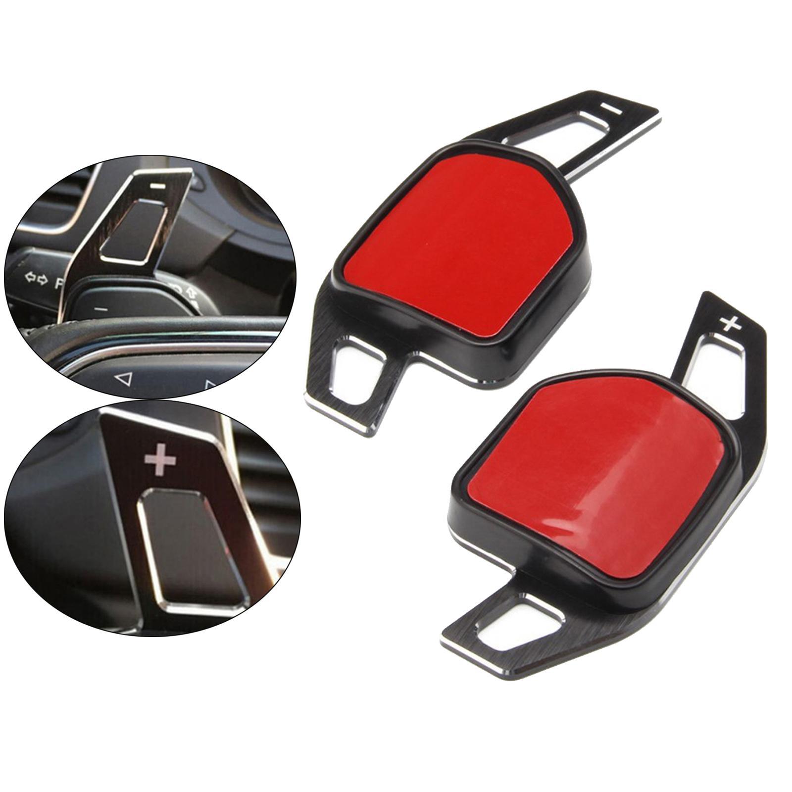 2PCS Steering Wheel Gear Paddle  Extension for  A7 A8 Q7 TT/ TTS R8