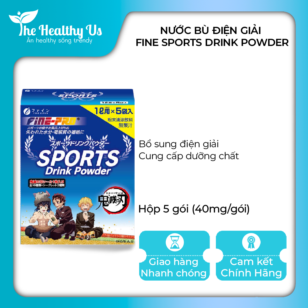 Nước bù điện giải Fine Sport Drink Powder Fine Japan