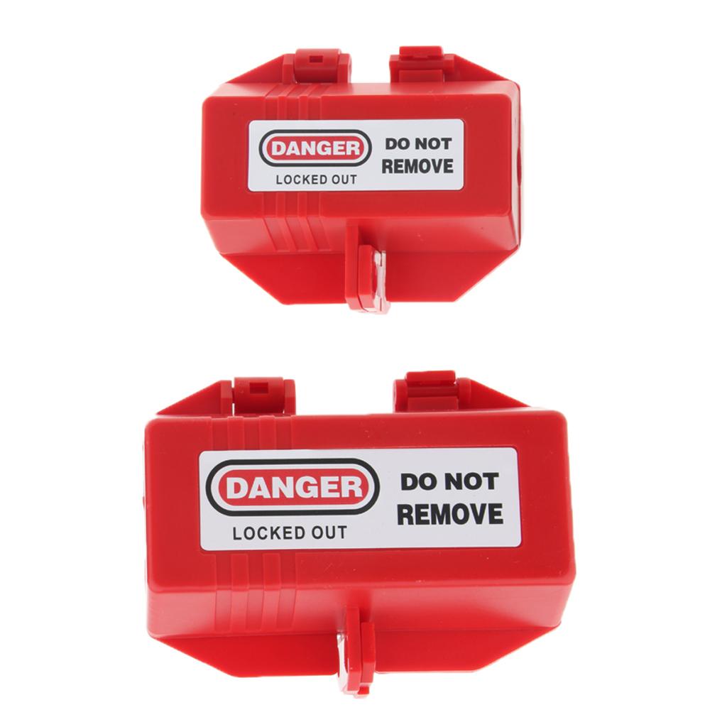 Cắm Bãi Khóa, Đỏ Cho 0.7in Dây Đường Kính Và 0.28in Khóa Móc Dẻo Dia.