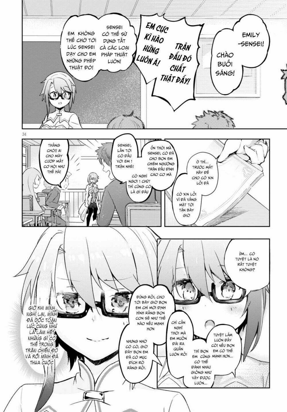 kenshi o mezashite nyugaku shitanoni maho tekisei 9999 nandesukedo!? chapter 5 33