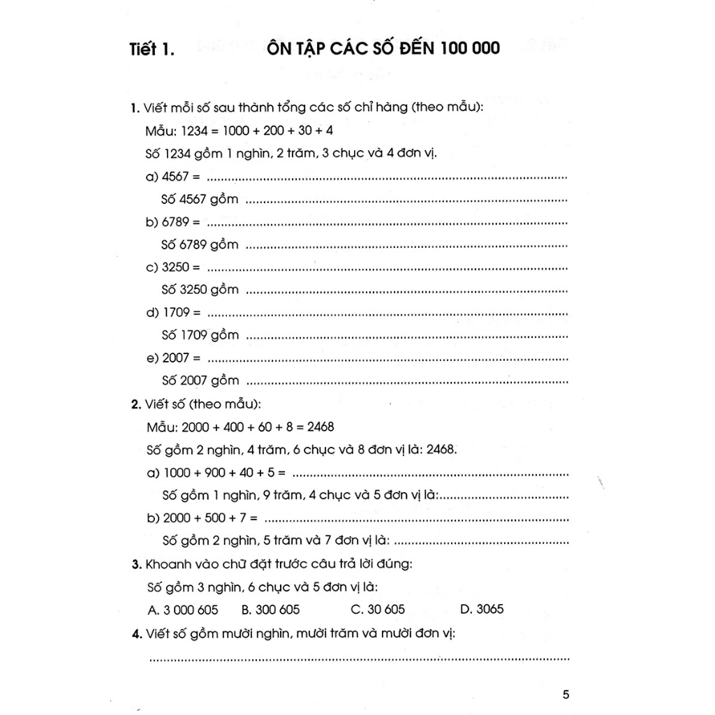 Sách - Vở Luyện Toán 4 Tập 1  - HA