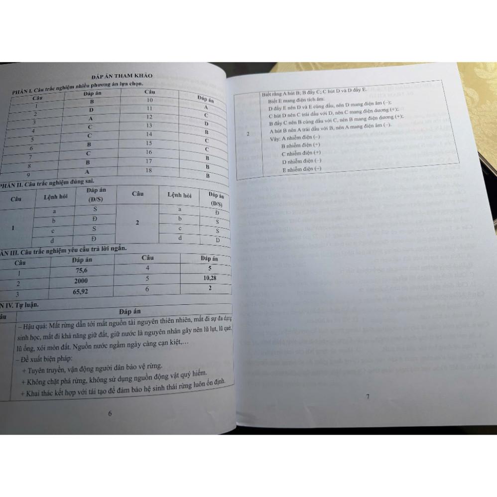 Sách - 38 Đề Thi Học Sinh Giỏi Khoa Học Tự Nhiên 8