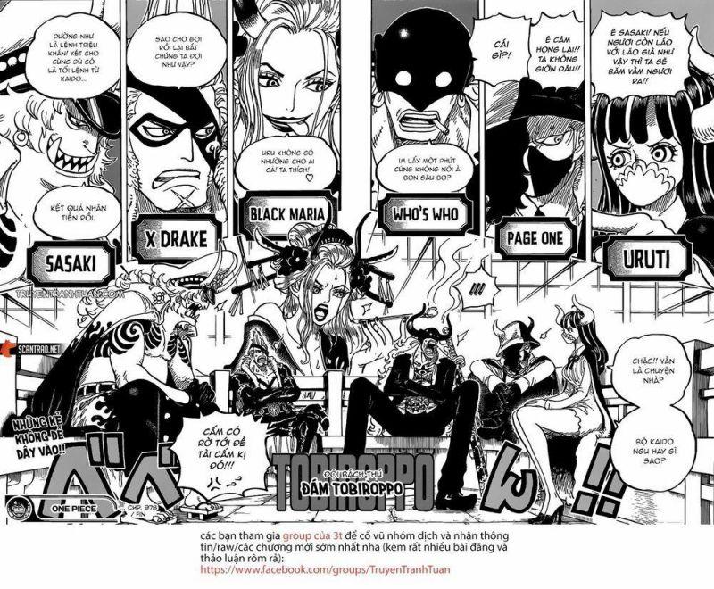 đảo hải tặc - one piece chapter 978 14