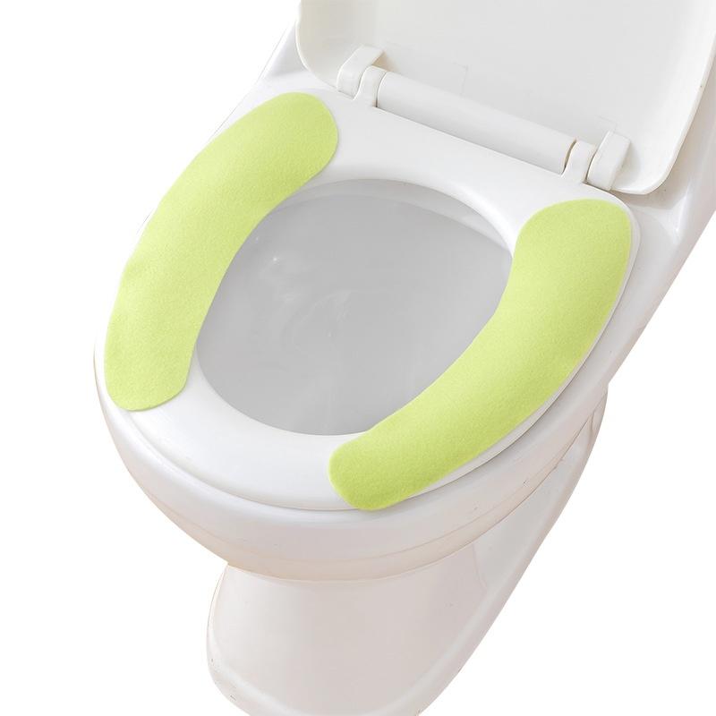 Miếng lót bồn cầu không thấm nước giặt được M222, đệm lót toilet có thể dán tùy chỉnh
