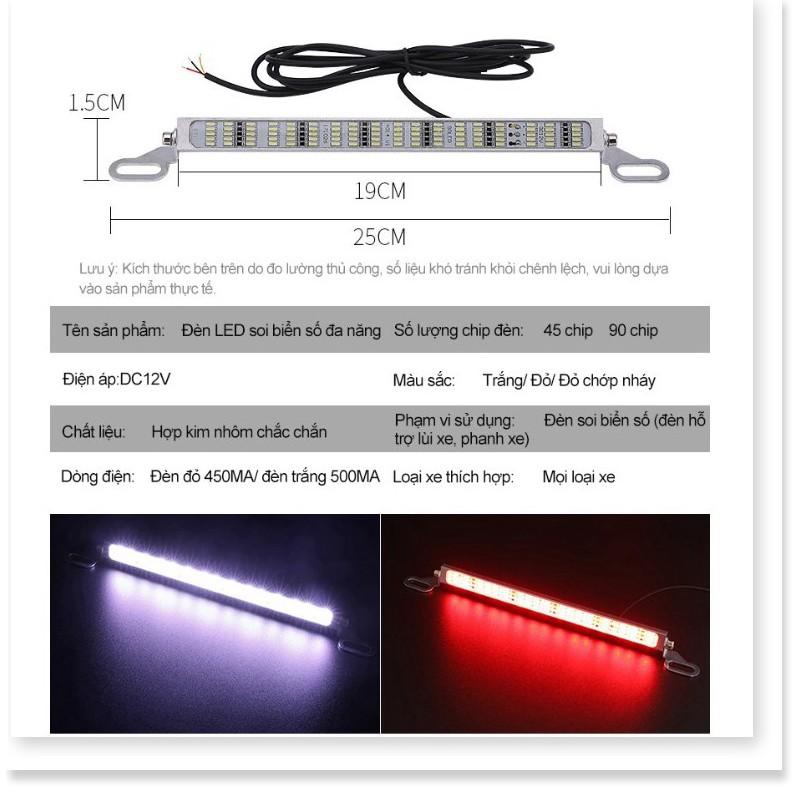 Bộ Đèn led hỗ trợ lùi xe siêu sáng cảnh báo an toàn 45LED chíp
