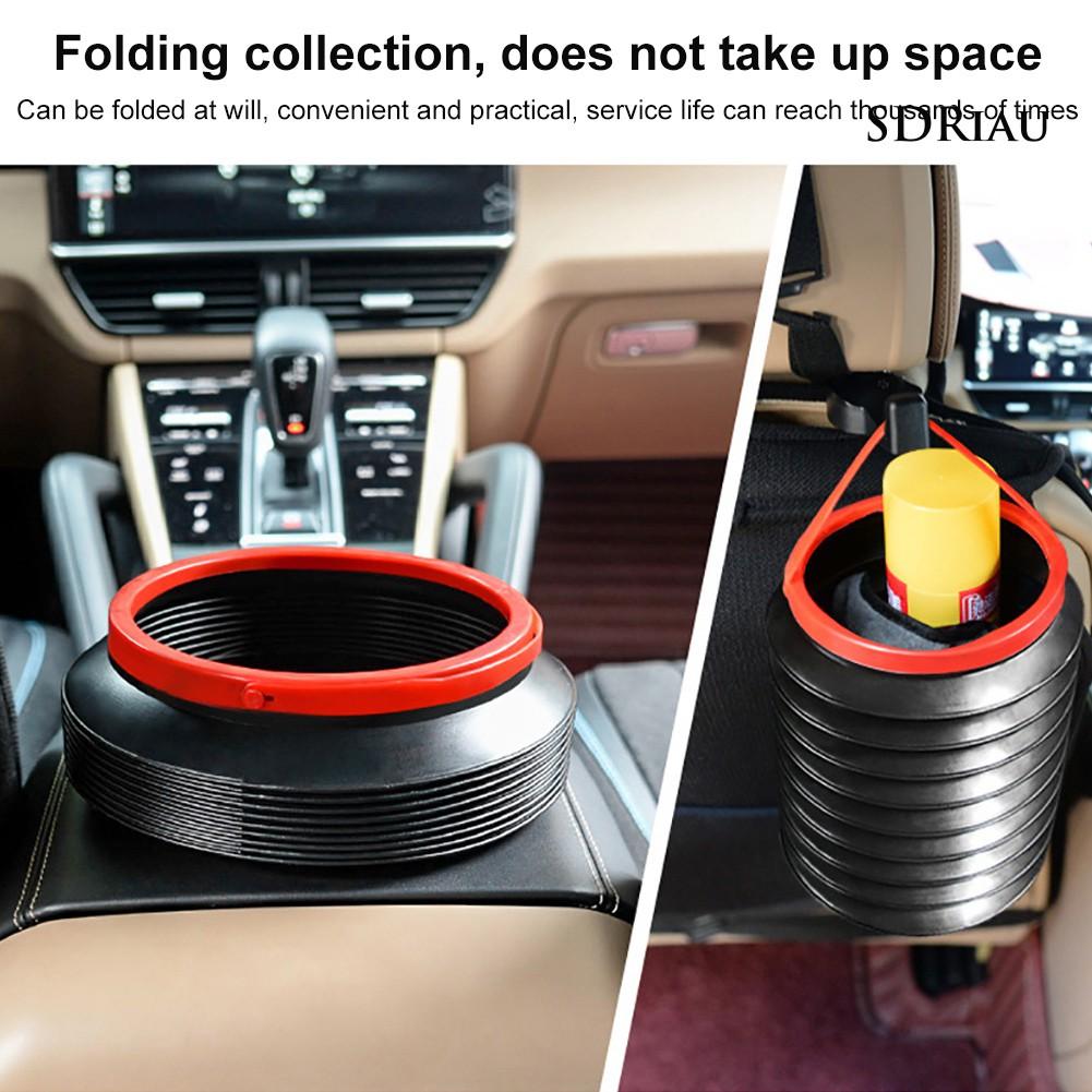 Thùng Đựng Rác Bằng Nhựa Tiện Dụng Cho Xe Ô Tô
