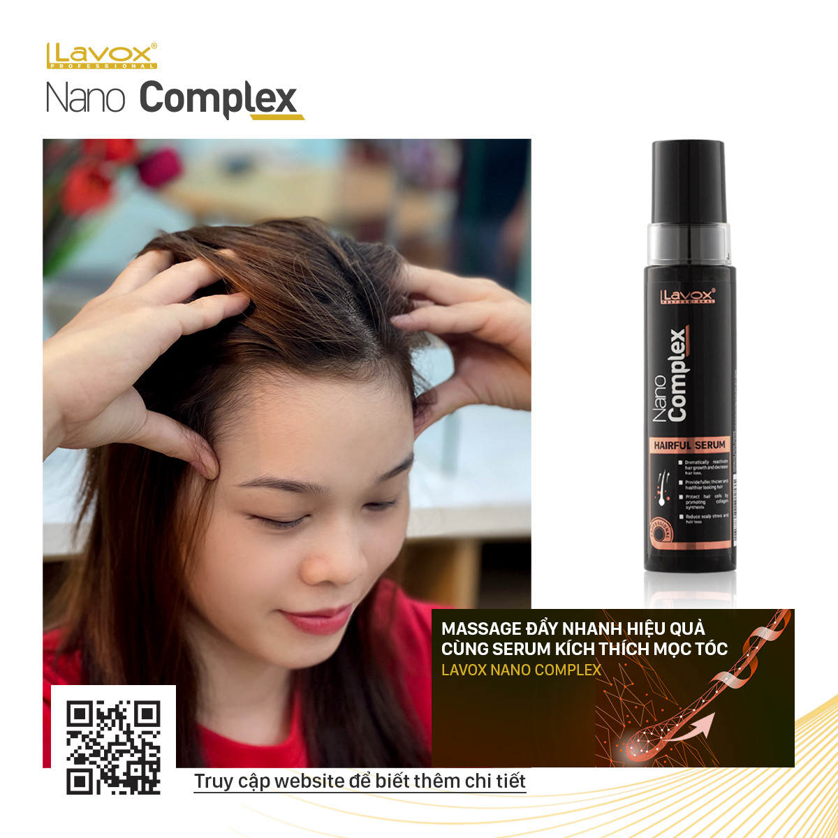 HAIRFUL SERUM - SERUM HỖ TRỢ MỌC TÓC LAVOX  100ML