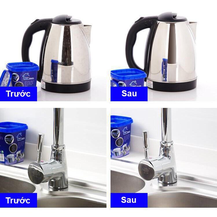 Kem tẩy nồi tẩỷ xoong Vệ Sinh Nhà Bếp, Nhà Vệ Sinh, Gạch Men - Tẩy Trắng Xoong, Nồi, Vòi Rửa