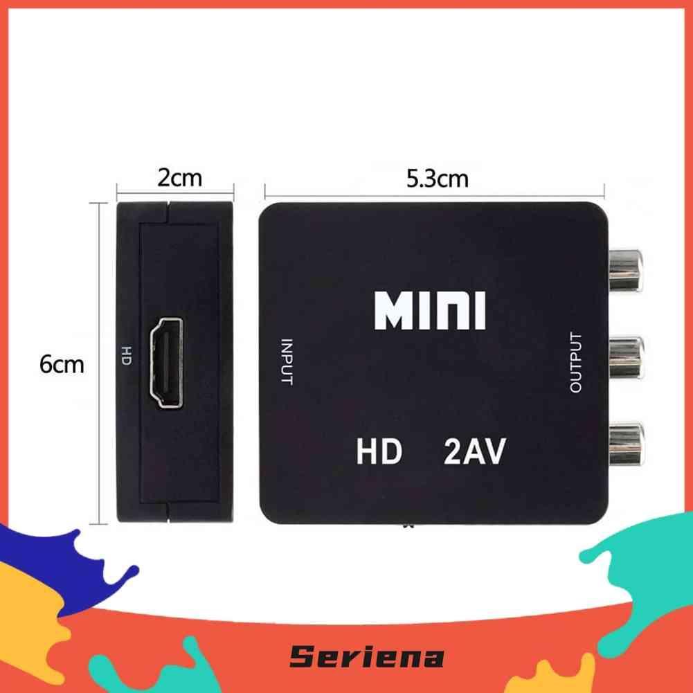 Bộ Chuyển Đổi AV Sang HDMI 1080P MINI AV2HDMI Cho HDTV