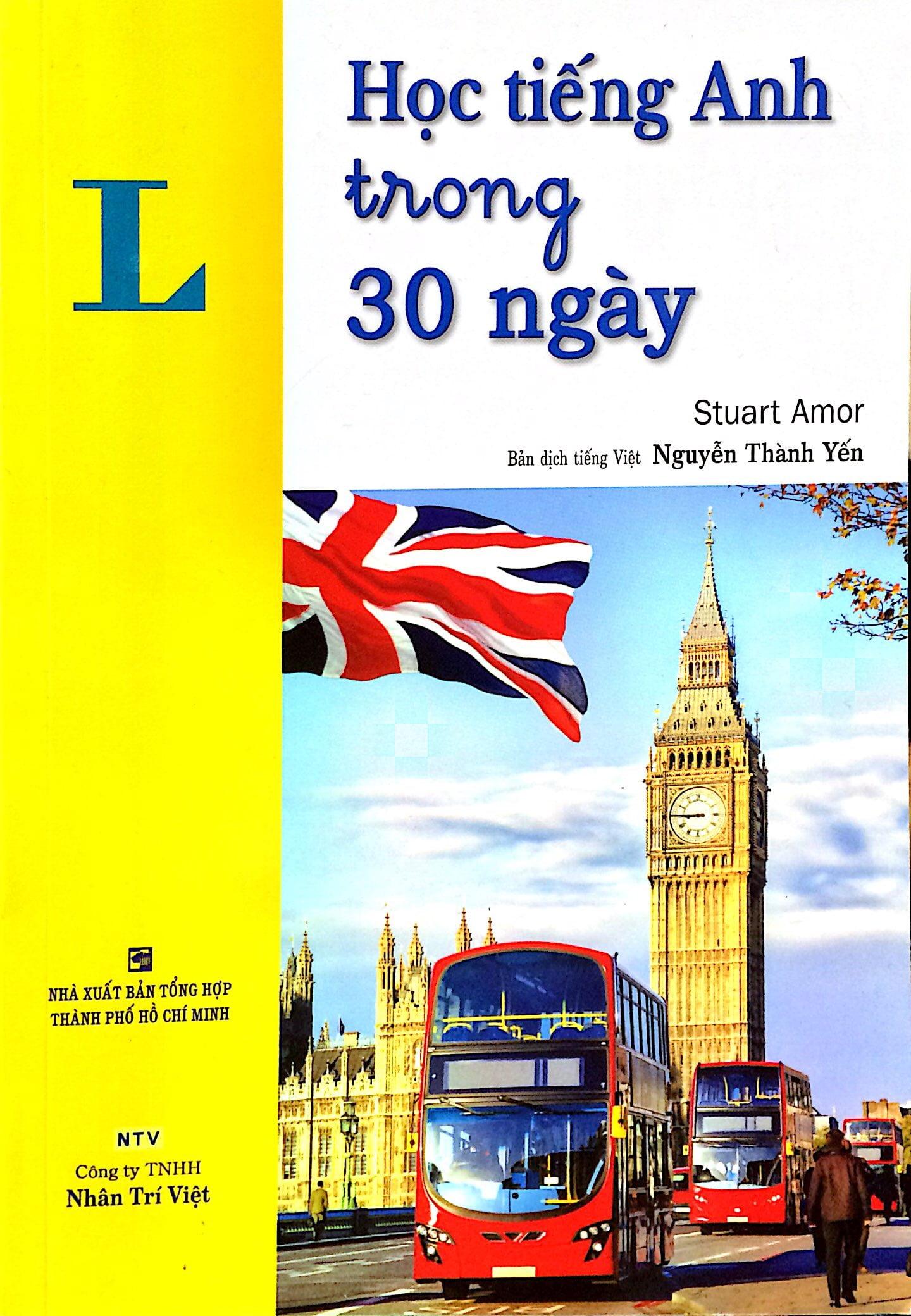 Học Tiếng Anh Trong 30 Ngày (Kèm CD)