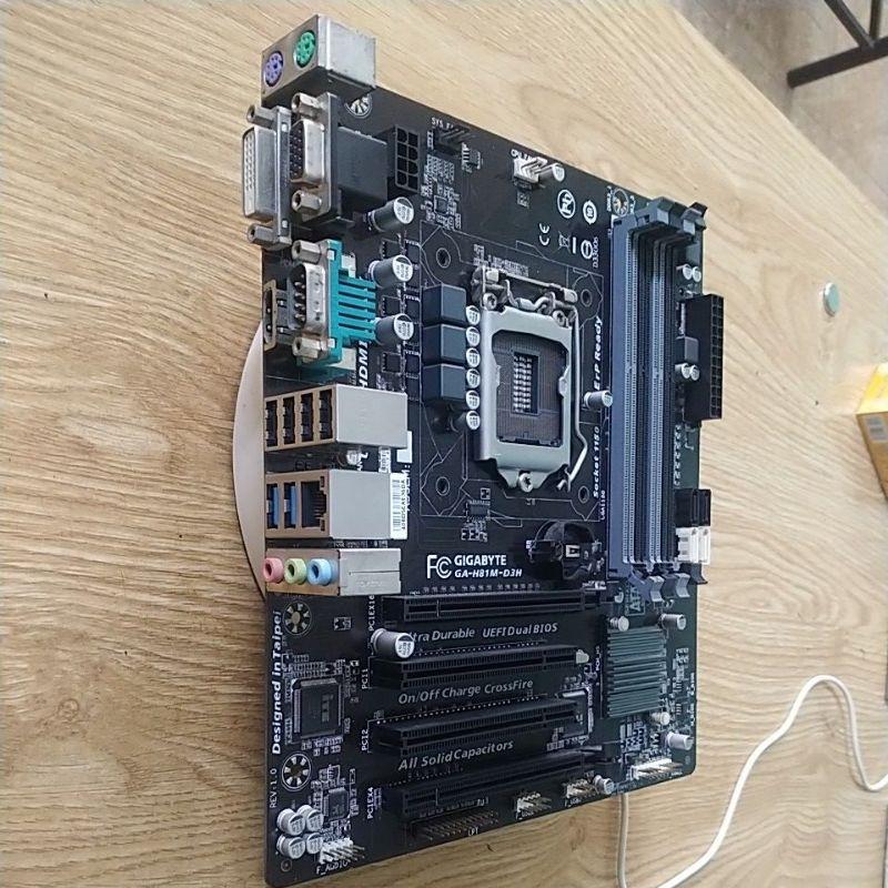 mainboard main gigabyte h81 d3h 4khe ram