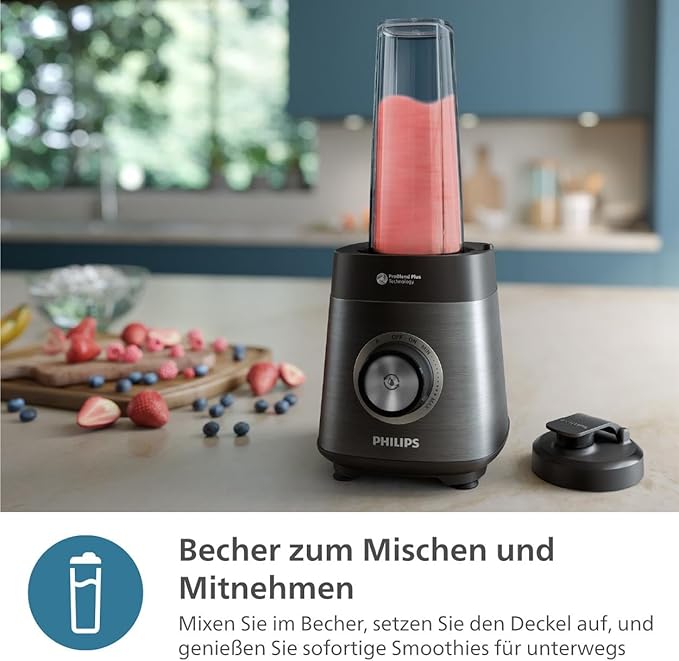 Máy xay sinh tố Philips HR3041/00 dòng 5000 Hàng chính hãng