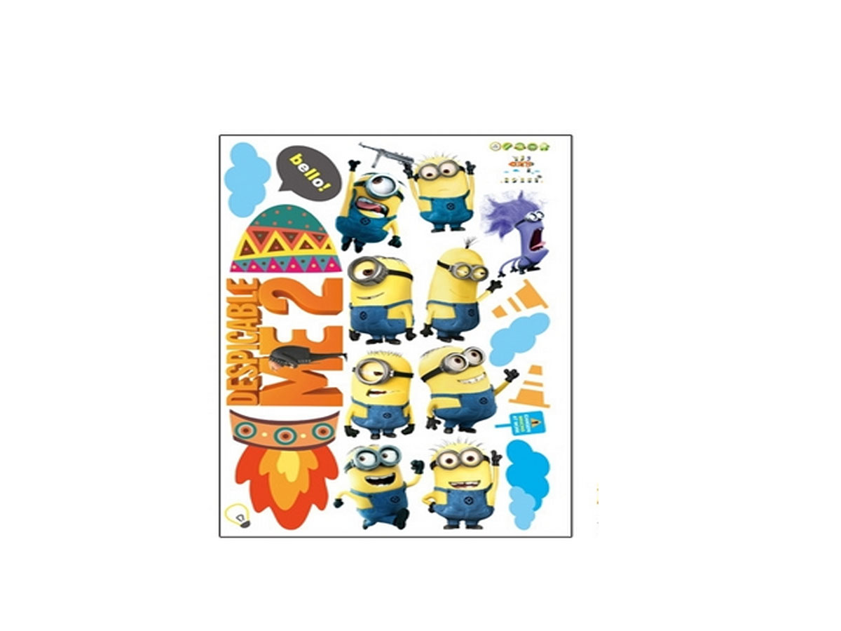 decal dán tường minion ngộ nghĩnh -kẻ đánh cắp mặt trăng ay9147