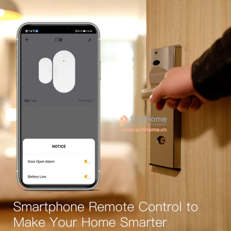 Cảm Biến Cửa Zigbee