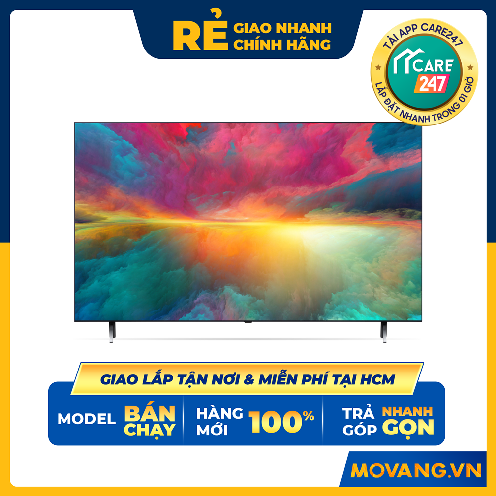 Smart Tivi QNED LG 4K 55 inch 55QNED75SRA - Hàng chính hãng - Chỉ giao HCM