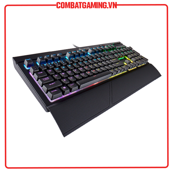 Bàn Phím Corsair K68 BLK RGB MX Red - Hàng Chính Hãng